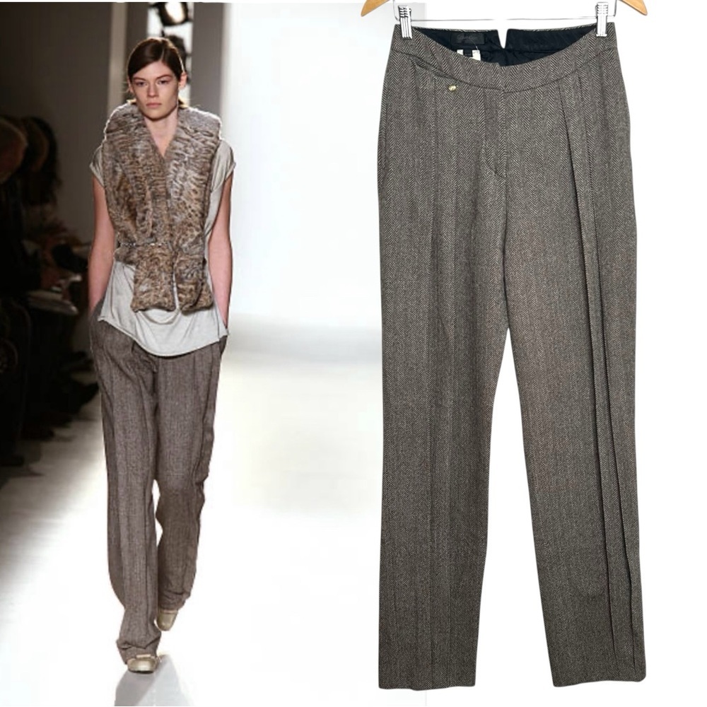 Calvin Klein Collection Fall 2006 Runway Alpaca Merino Trouser Vintage Archive 4 - Picture 1 of 11